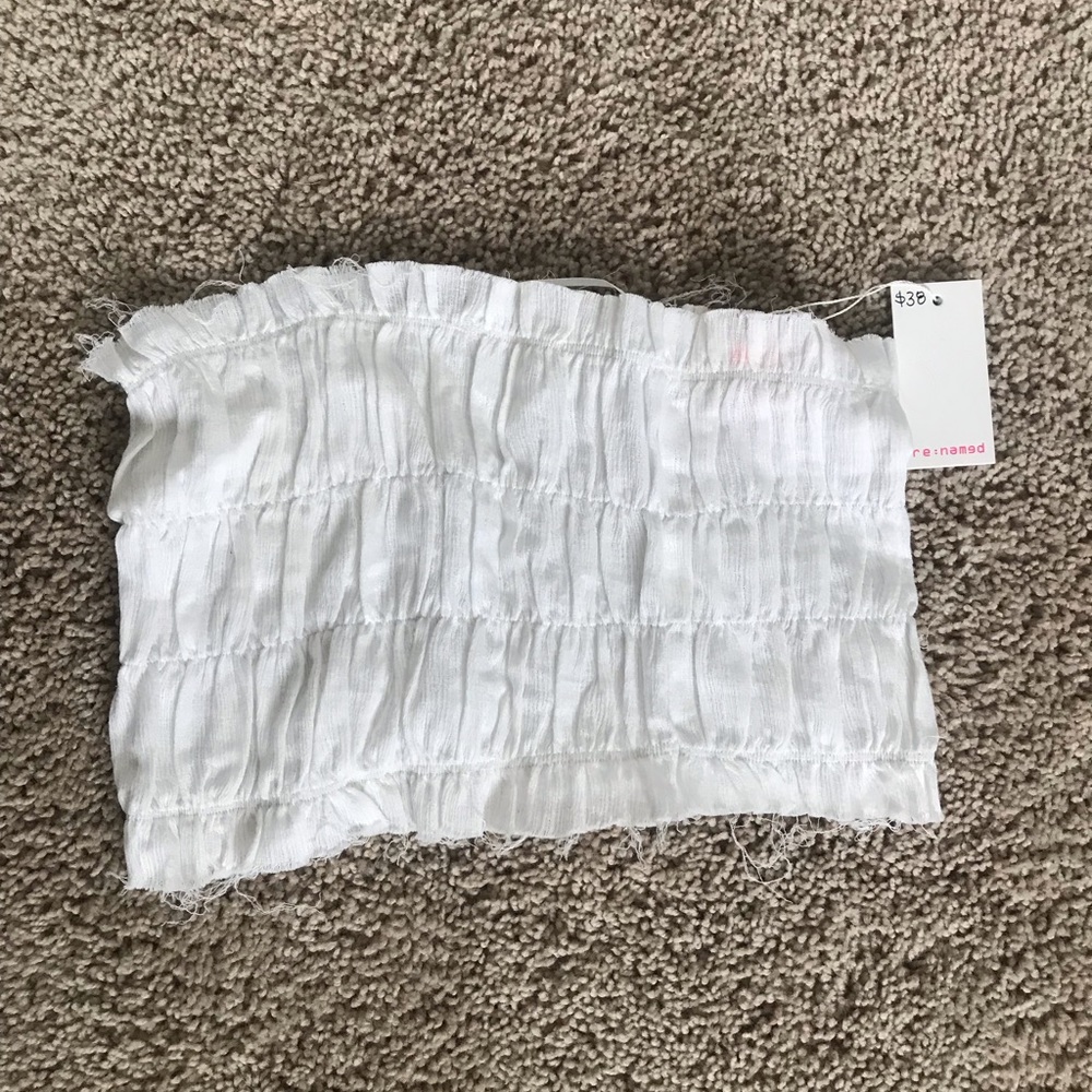 White tube top